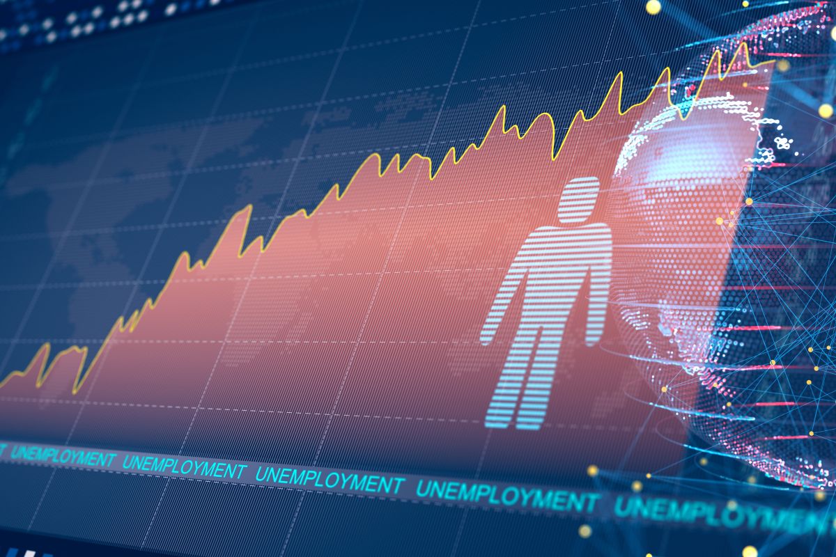 Tech Layoffs in 2023 Blog Image of an Unemployment Graph